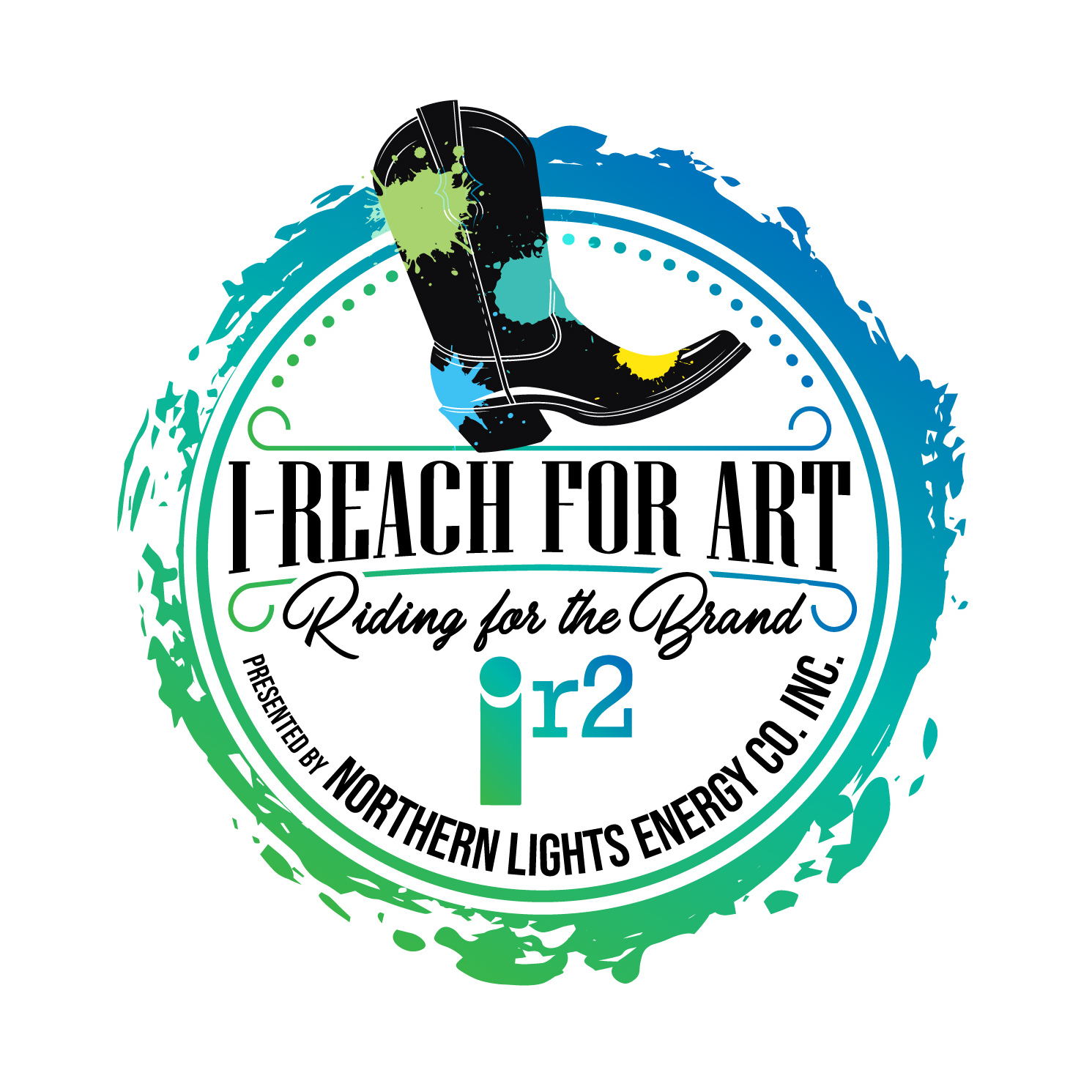 I-Reach for Art: Riding for the Brand - logo